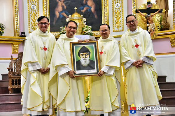 Pilgrim Relic Visit of St. Sharbel Makhlouf at the National Sahrine of the Sacred Heart in Makati City