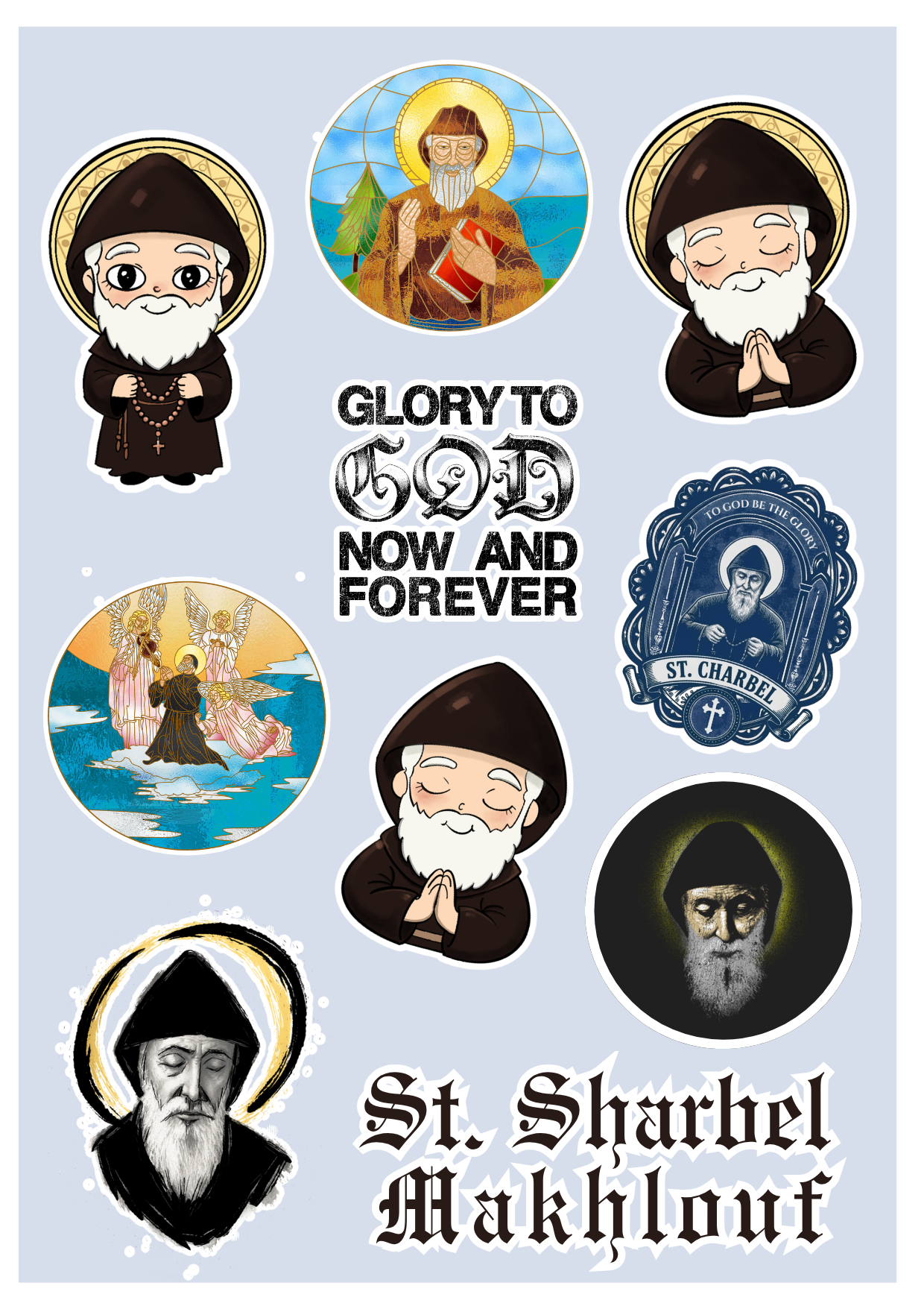 St. Sharbel Sticekrs